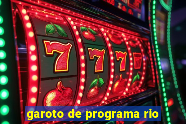 garoto de programa rio